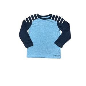 Crewcuts 🐳 Striped Shoulder Shirt